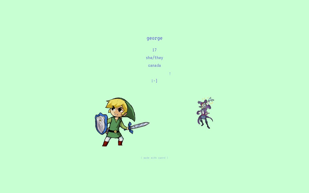 Carrd profile picture for @negatives